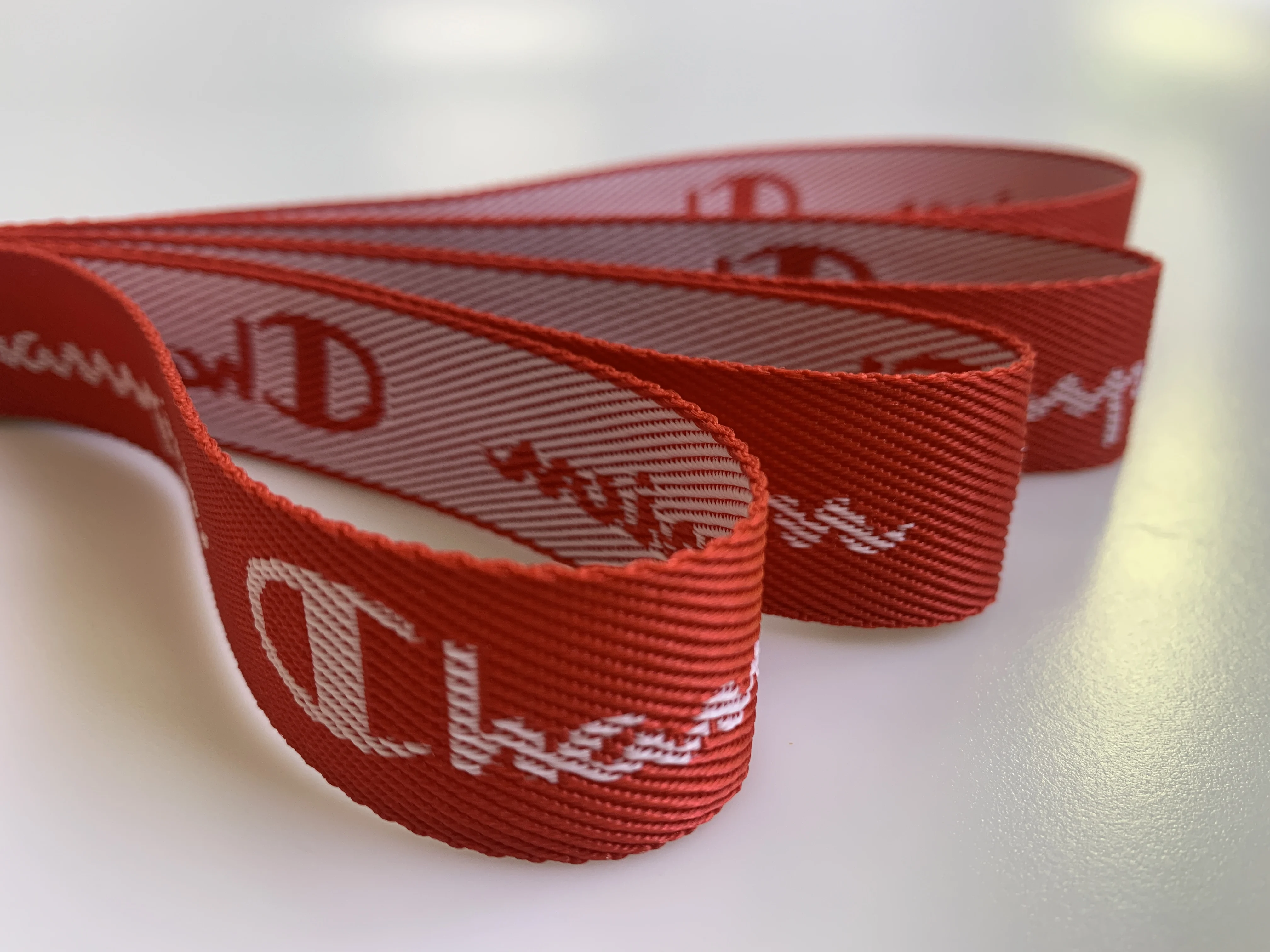 Safety Belt Webbing Pp Webbing Binding Fashion Pp Jacquard Webbing Strap for Luggage High Strength