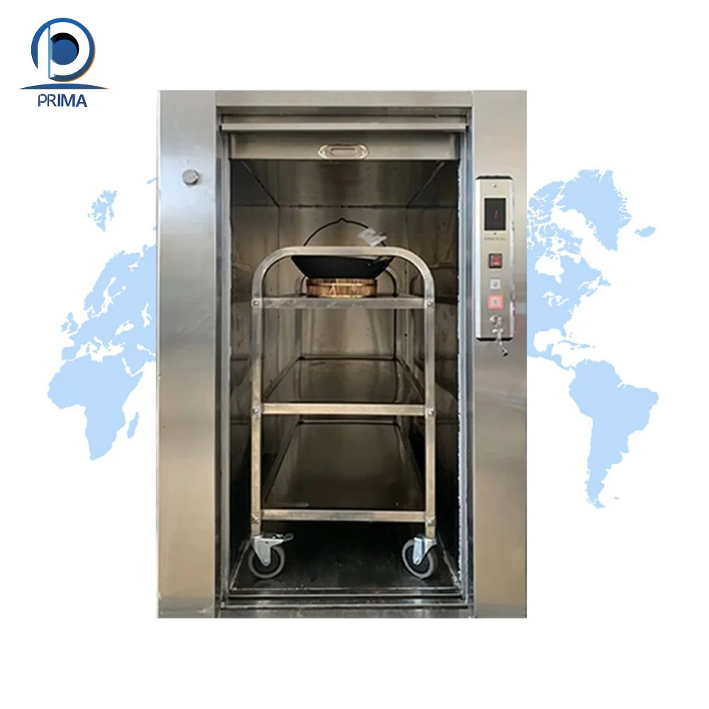 Prima WINDOW TYPE DUMBWAITERS FOR KITCHEN RESTAURANT LIFT FOOD ELEVATOR Mini kitchen food elevator dumbwaiter
