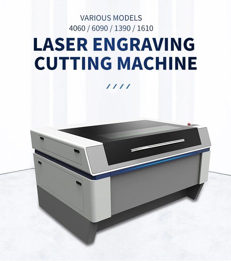 Co2 laser engraving cutting machine  high precision high speed  clothe acrylic wood carpet  hobby machine 4060 6090 3050 1060