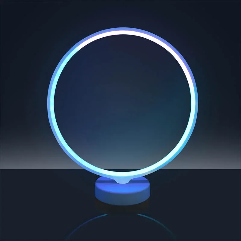 2021 hot sale DIY circle ring shaped mood lamp atmosphere lamp bedroom lighting in stock
