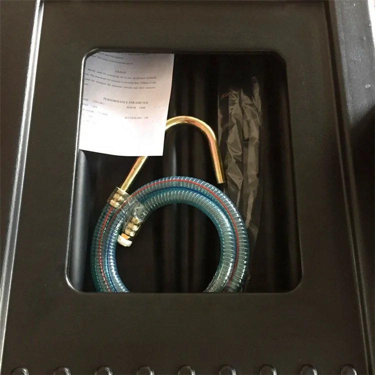 High Quality Best Price Factory Direct Supply Oil Drainer Plastic Low Profile 17 Gal. with DC 12V Battery  Pump  ODPLP17E