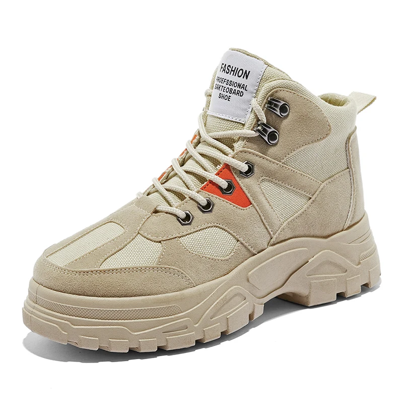 Пара моделей мужских осенних британских ветровых приливов сапоги пустынные сапоги женские сапоги