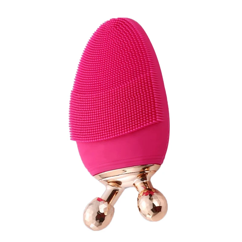2019 New Arrival Beauty Amazon Sonic Facial Cleansing Brush Waterproof Electric Silicone Face Cleanser Brush