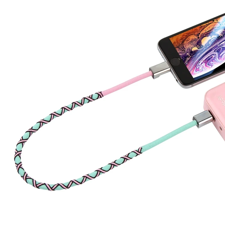 URIZONS magic rope 3 in 1 magnetic charging cable micro usb data cable for phone braided bracelet charging cable