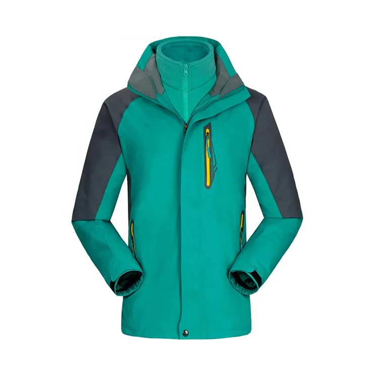 
Fashion Factory Wholesale Waterproof and Windproof Winter Mens Nylon Anorak 3 in 1 Jacket 