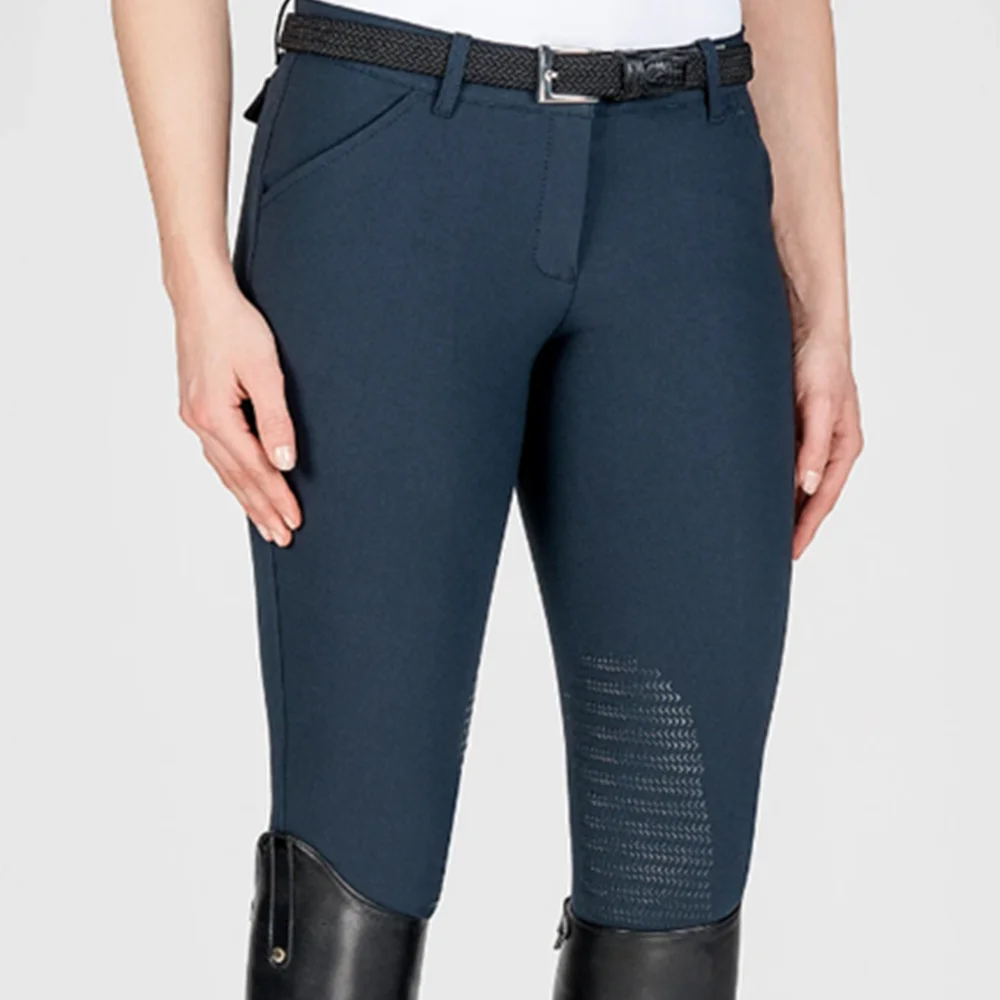 Knit eco friendly equestrian breeches high quality full seat breeches horse riding breeches