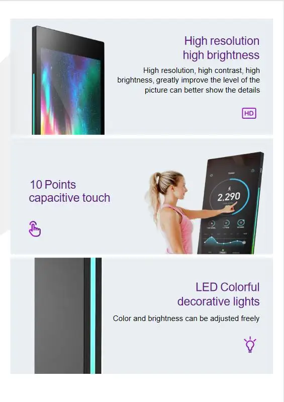 Floor Standing Interactive Vertical Digital Signage Display Touch Screen Monitor LCD Advertising kiosk Totem