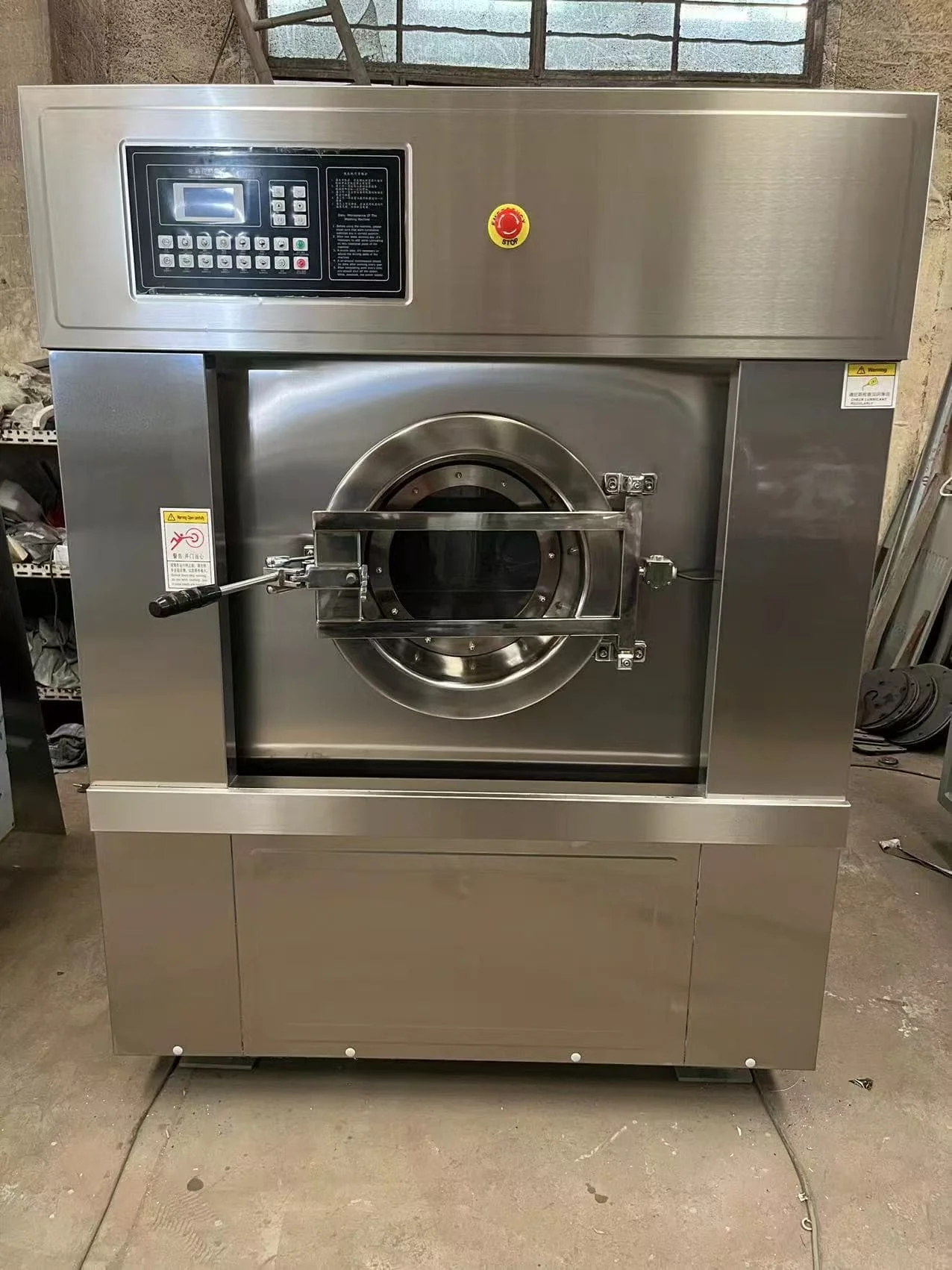 Commercial Electric 30kg Automatic Washing Drying Machine with Bearing Pump Hotels Restaurants Price Discounted Used Condition