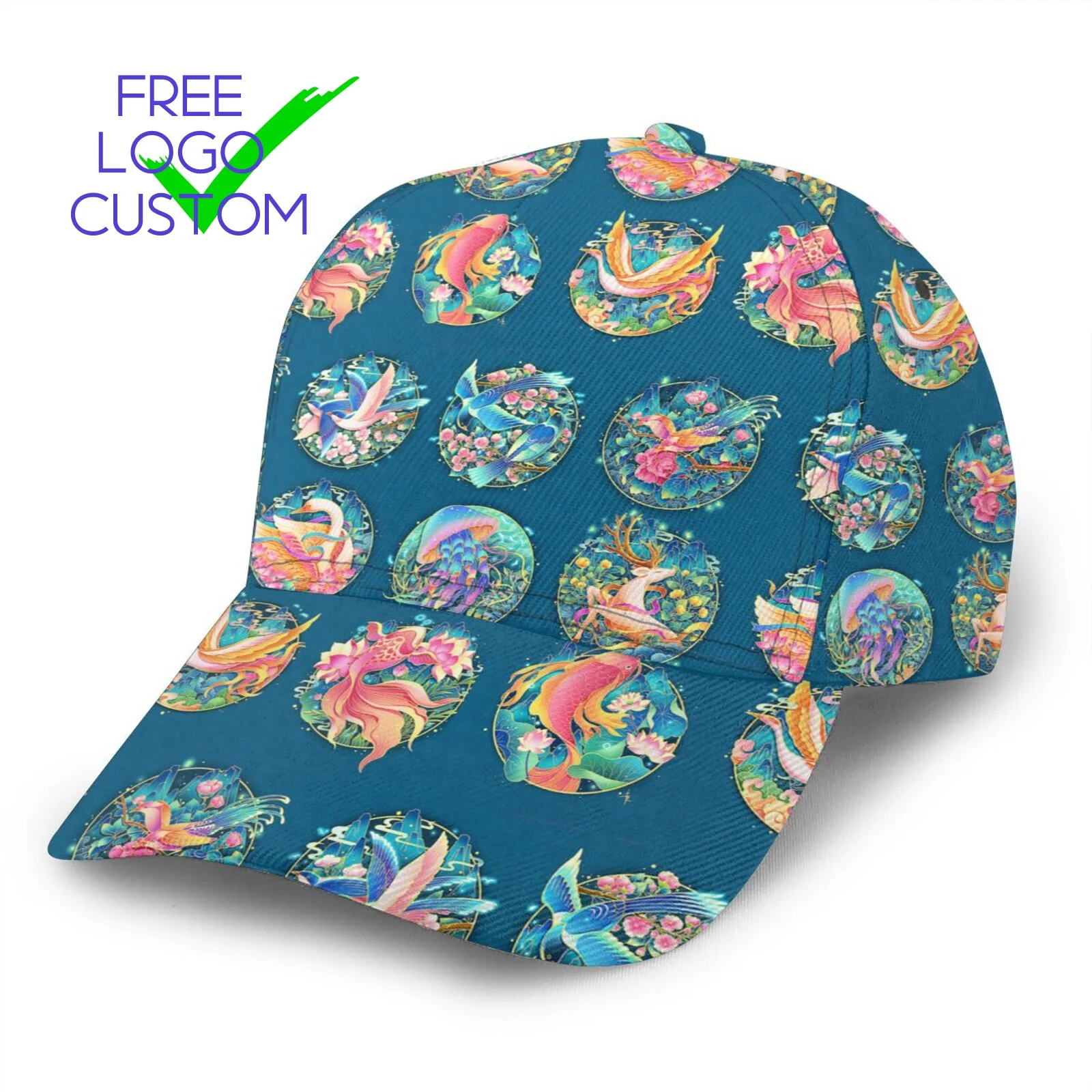 
Fishing Man for Women Hat Baseball Caps for Adults Cap Custom 