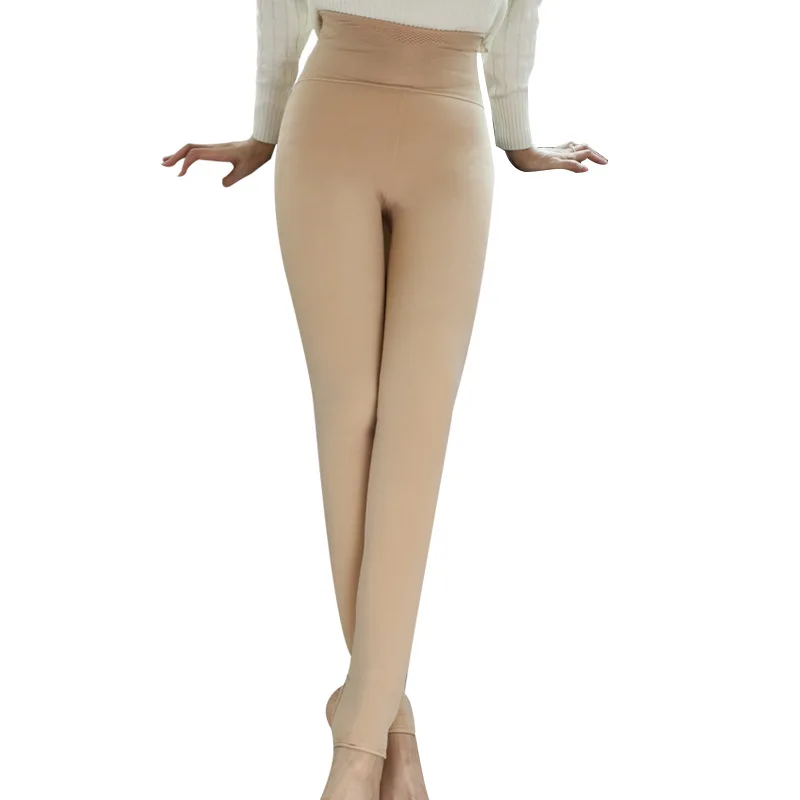 High Waist Thermal Pants Women Stepping On Feet Girls Sexy Tight Pant Stockings Women Pantyhose