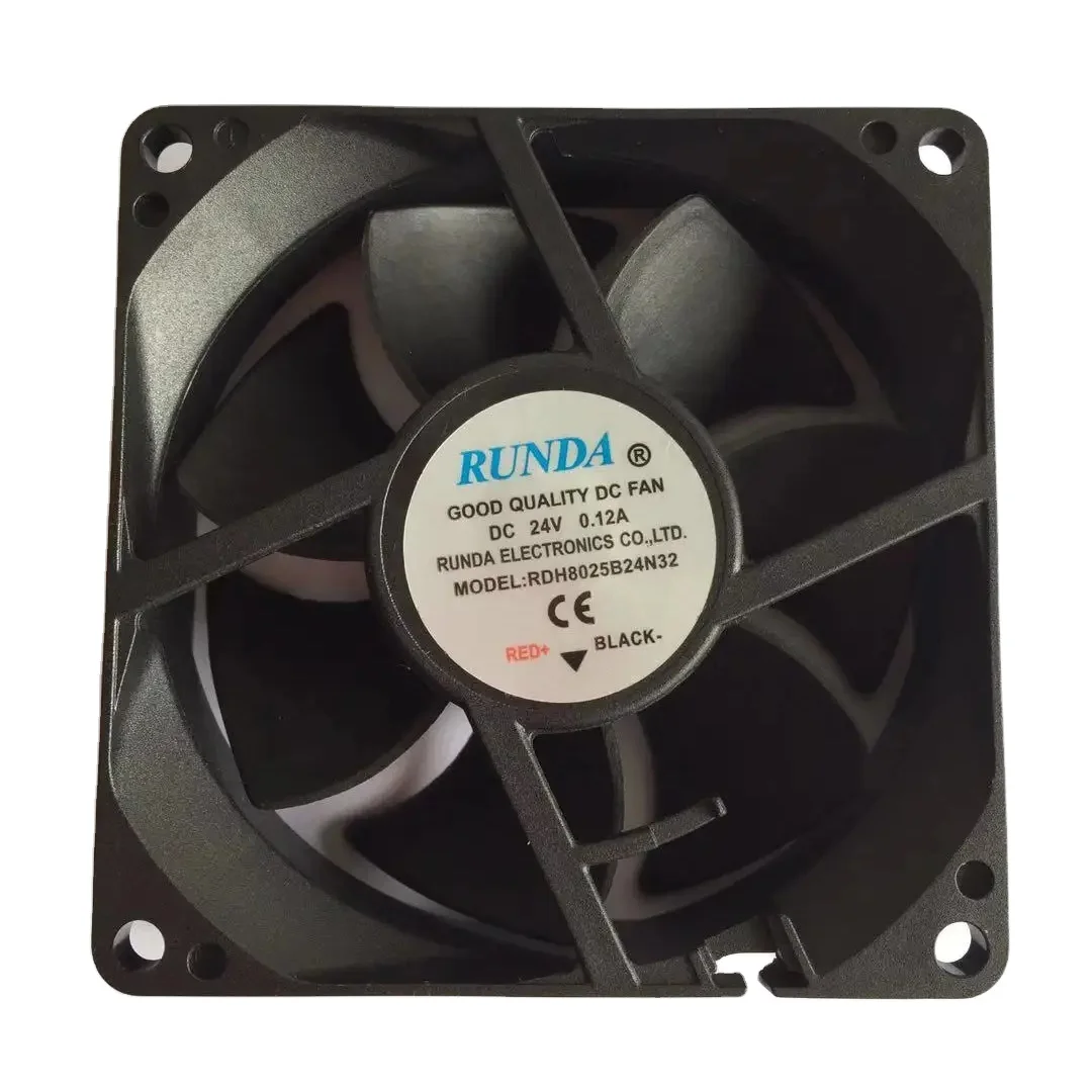 RUNDA 8025 AC 110V 220V EC low power fan 80mm Dual ball bearing Cooling Fans 80x80x25 Industrial Air Cooler EC Fan for cabinet