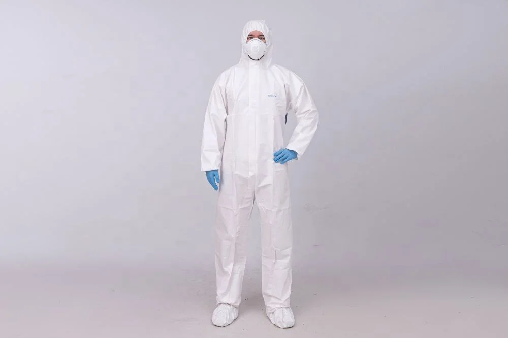 Disposable Protective Coverall with Good Breathable Performance for Paint Spraying