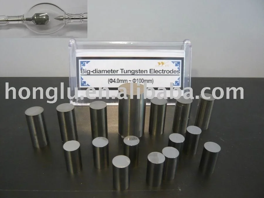 
99.95% pure tungsten rod(tungsten weight,tungsten balance) 