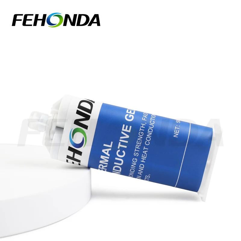 Feihongda 3.8W 6W 8W Hot Sale Heat Resistant High Thermal Conductive Silicone Gel Paste For Led Car Pcb