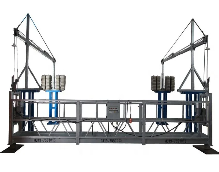 Zlp800 aluminum gondola scaffolding building cleaning equipment
