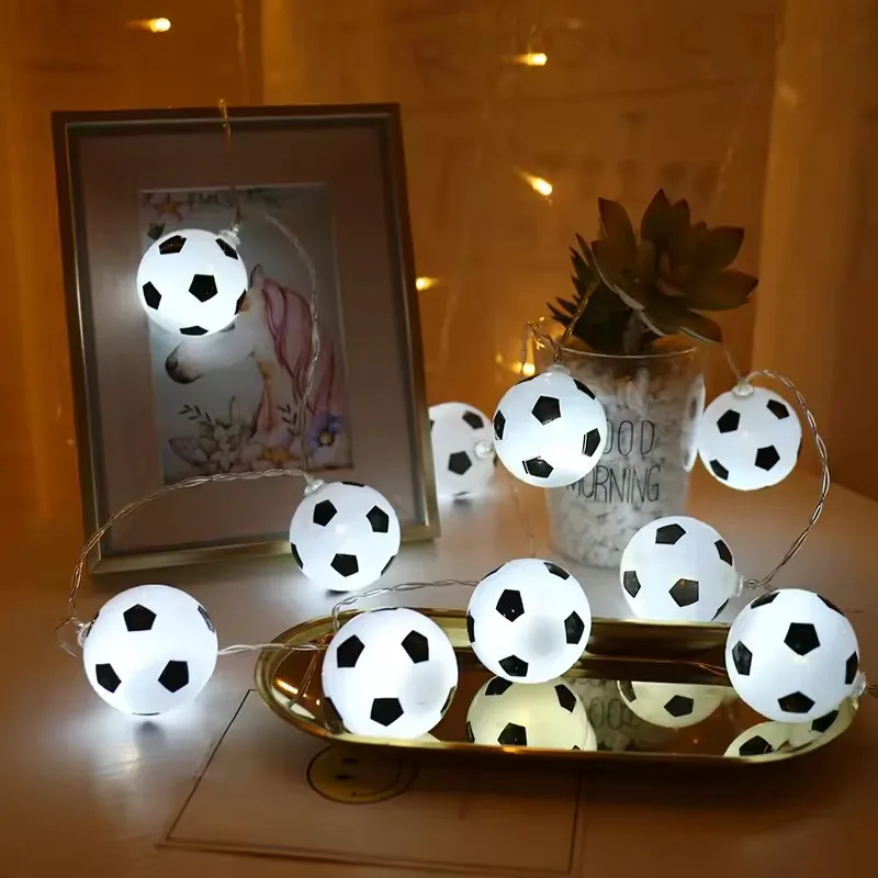 Waterproof Outdoor Home 3M LED Football String Lights Christmas Party Wedding Holiday Decoration Garland Light
