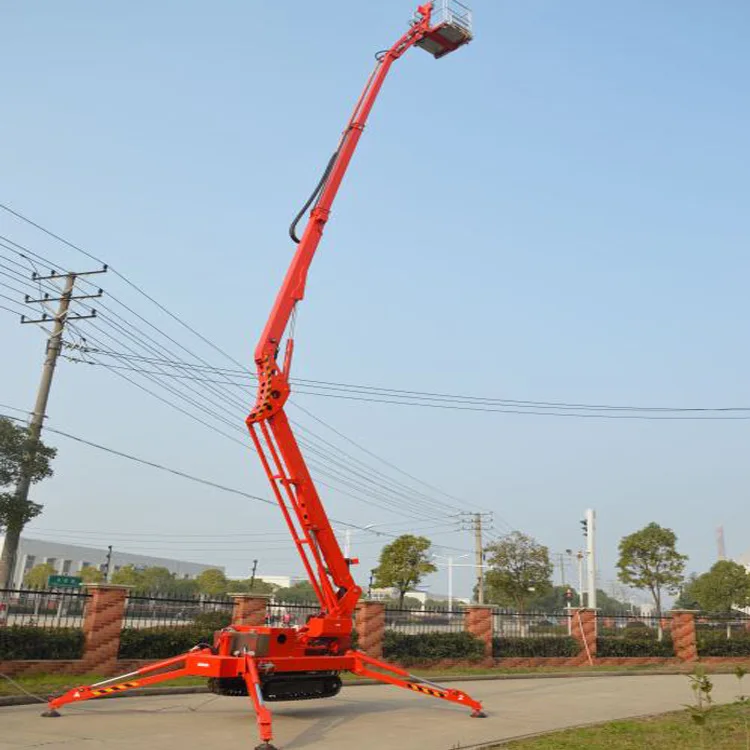 Discount price Mini Mobile 3T small construction hydraulic spider crane
