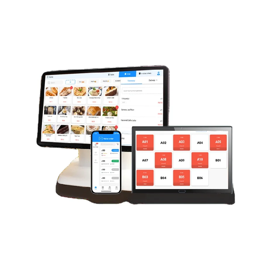 Window Android Ordering Point of Sale APP Restaurant Cafe punto de venta Cloud POS System Software
