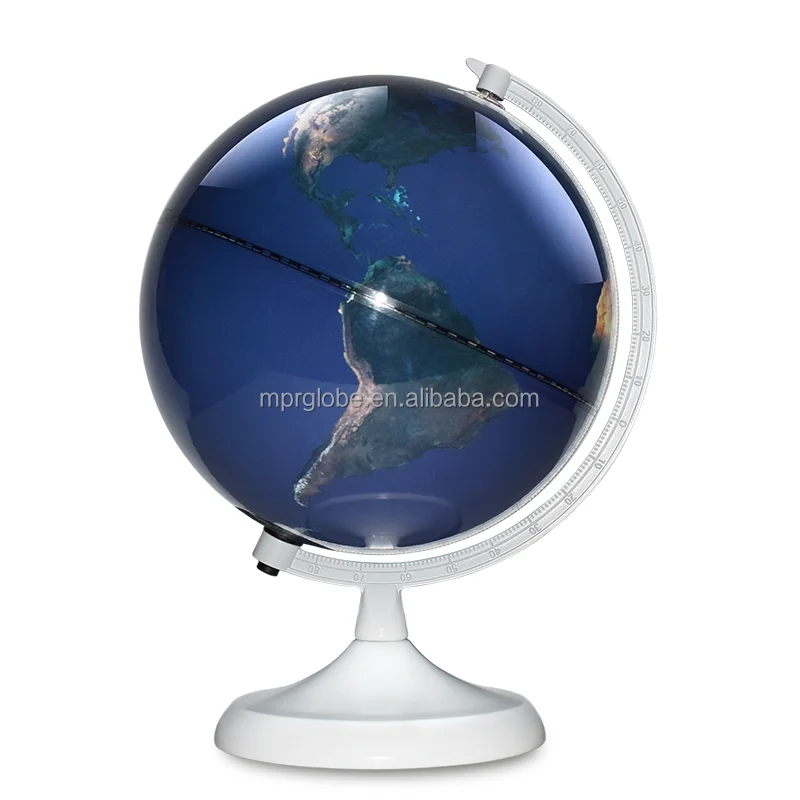 8 inch View from Space Kids Learning Educational Home Decoration Globe Earth with Clouds Globe
