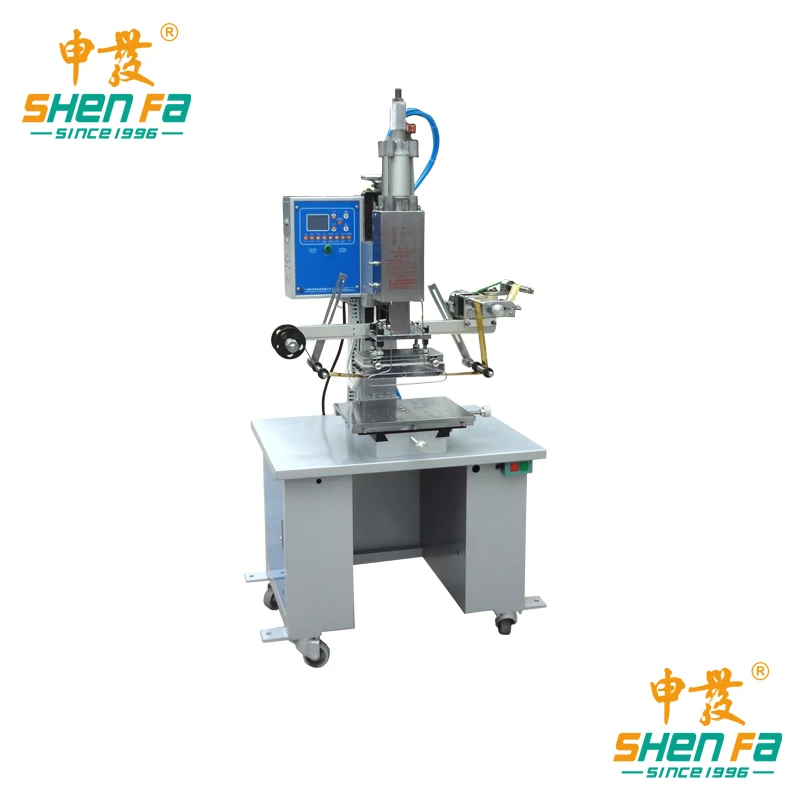 Semi-automatic hot stamping machine