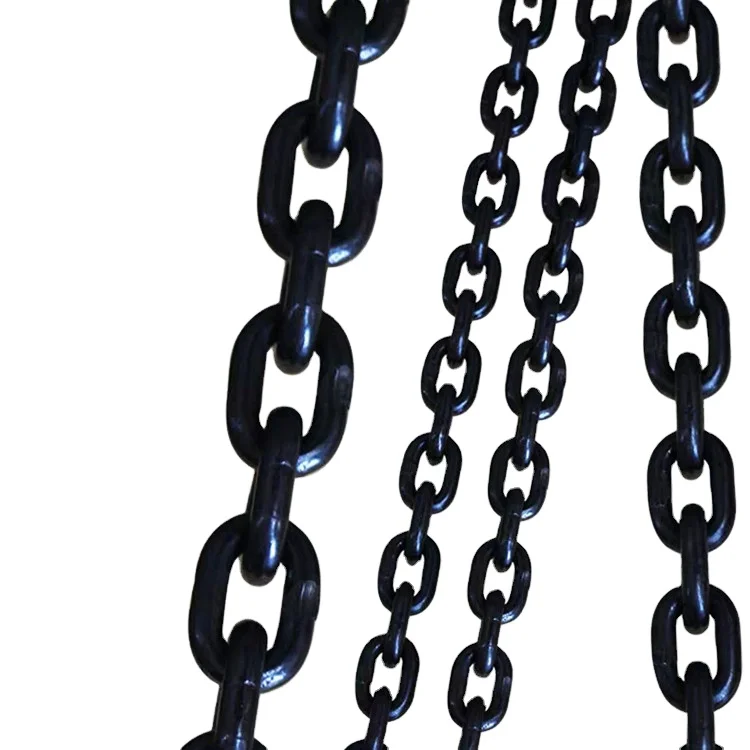 G80 Binder Rigging Chain with Double End Hooks for Pulling and Lifting Applications