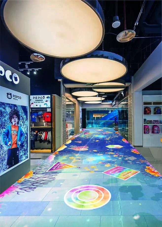 Pandora Dream AR Virtual Football Games Android System Interactive Floor Projection System Outdoor Interactive Floor