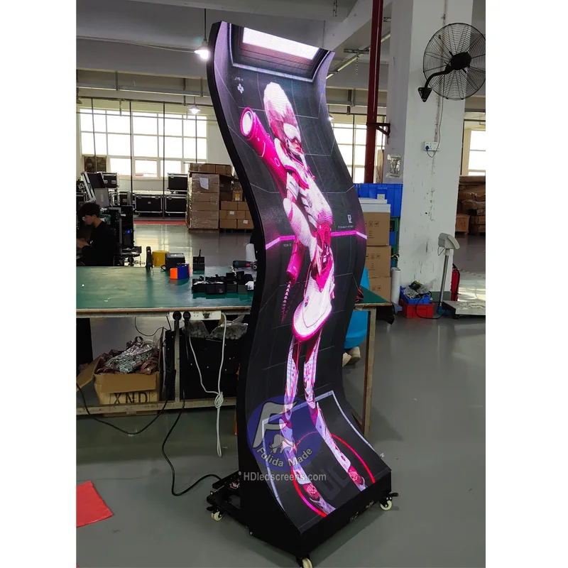 Chuyên Nghiệp 3D Hiển Thị Với Chất Lượng Cao Linh Hoạt Led Hiển Thị Quảng Cáo