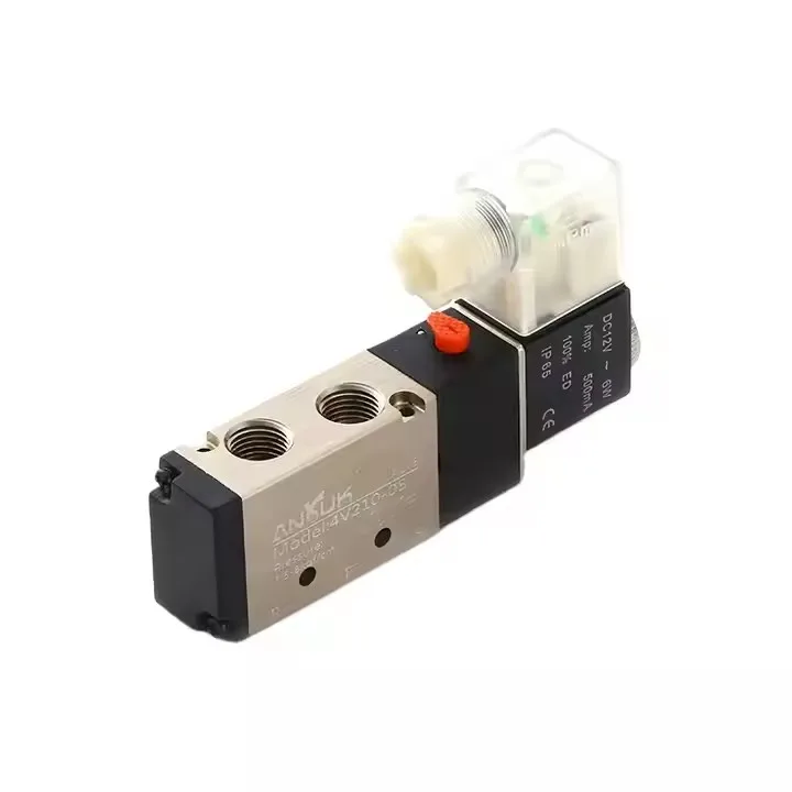 4V210-08 3 position 5 way 2 position 5 way solenoid air valve