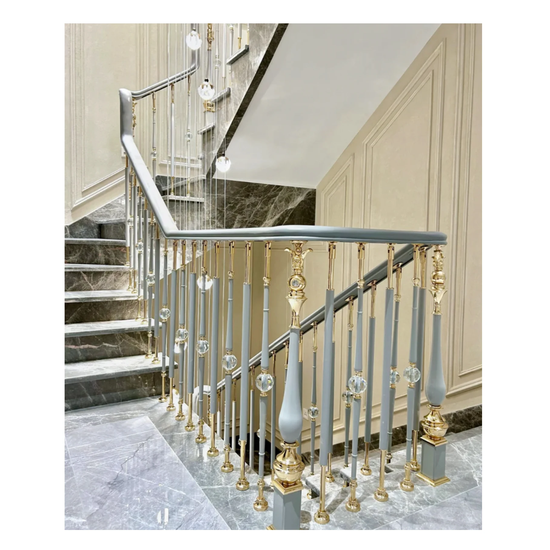 New Contemporary Metal Stair Handrail Suppliers Aluminum Terrace Railing Designs