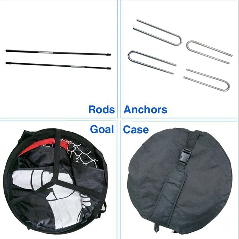 110cmx85cmx85cm Two Way Use Portable Folding Child Football Goal