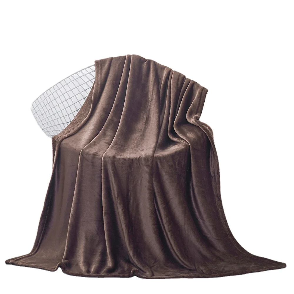 Custom Hot Sale Warm Soft Cozy Cobijas Fashion Manta De Invierno Microfiber Flannel Fleece Blanket