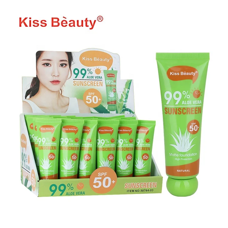 
wholesale organic private label natural spf 50 sunscreen cream 