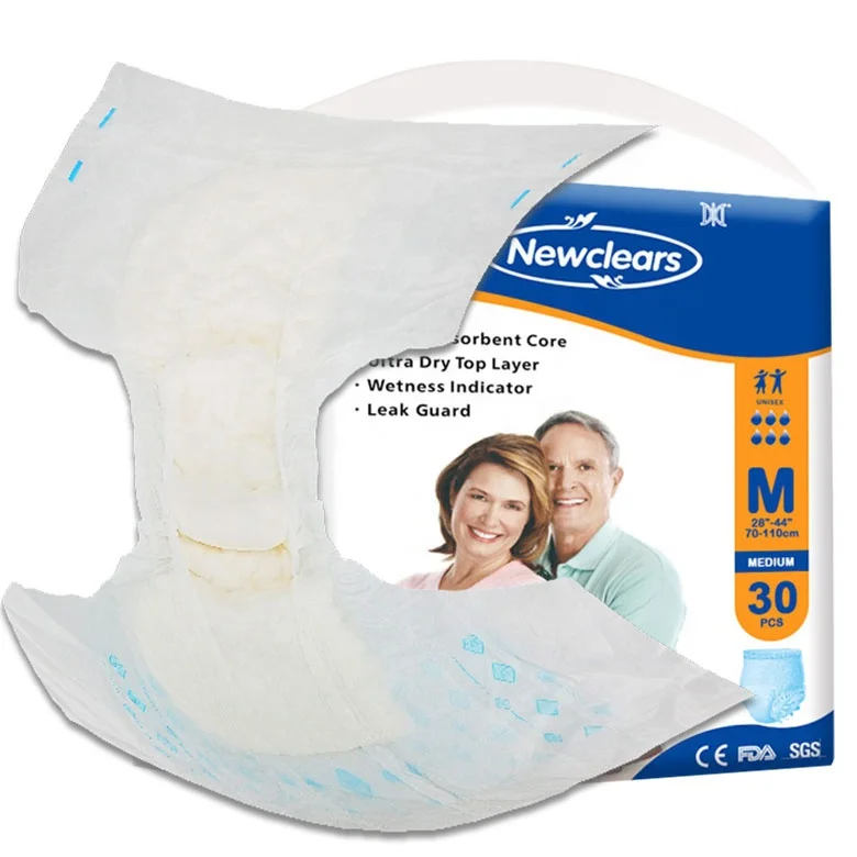 Wholesale free design incontinence hospital nursing adult diapers disposable