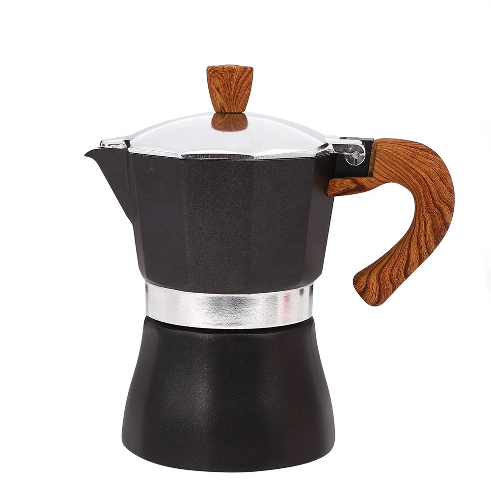 
Moka Espresso Coffee Maker Machine 3cup/6cup/9cup/12cup Aluminum Italian Stove Top Coffee Maker Percolator 