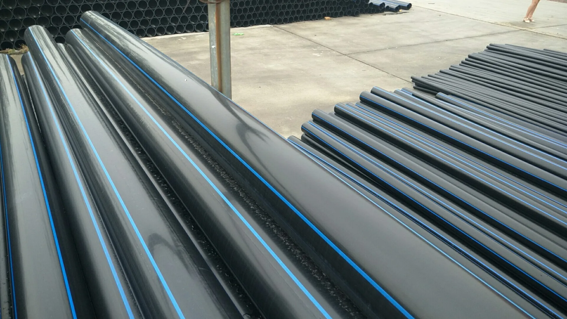 Pn12 pn16 sdr11 sdr 21 pe100 110mm 150mm 250mm 900mm dn1000 polyethylene hdpe water pipe