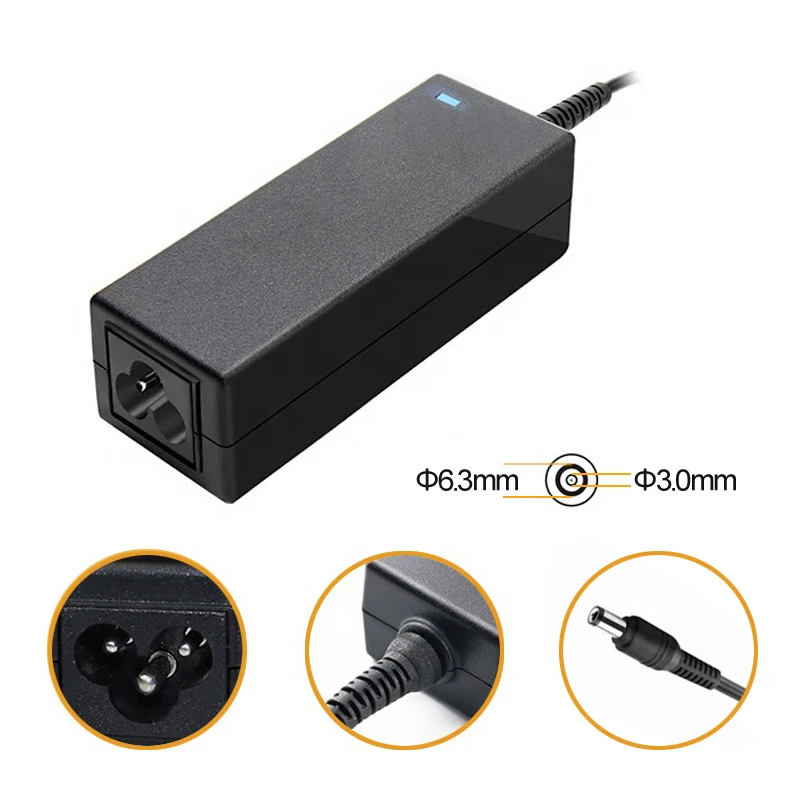 Replacement 45W 15V 3A With 6.3*3.0mm Tip Ac Dc Power Adapter Fit For Toshiba Satellite PA2450U PA3049U Laptop Power Supply