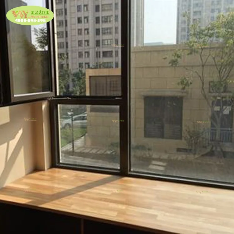 Factory custom solid oak wood window sill / finger joint oak wood window sills for home decor
