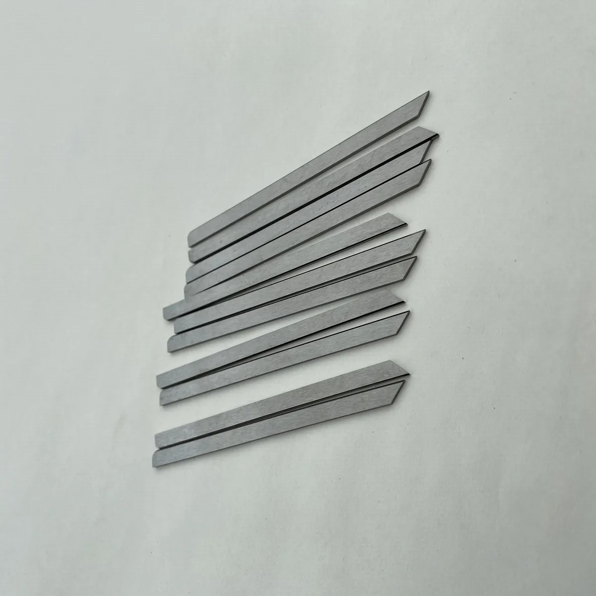 small carbide tips tungsten carbide wear bar hard alloy strip carbide cutter blade