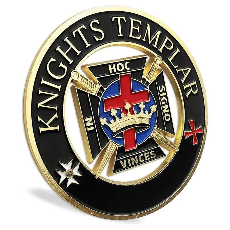 Masonic Templar decal Sticker Auto Masonic Car Emblem