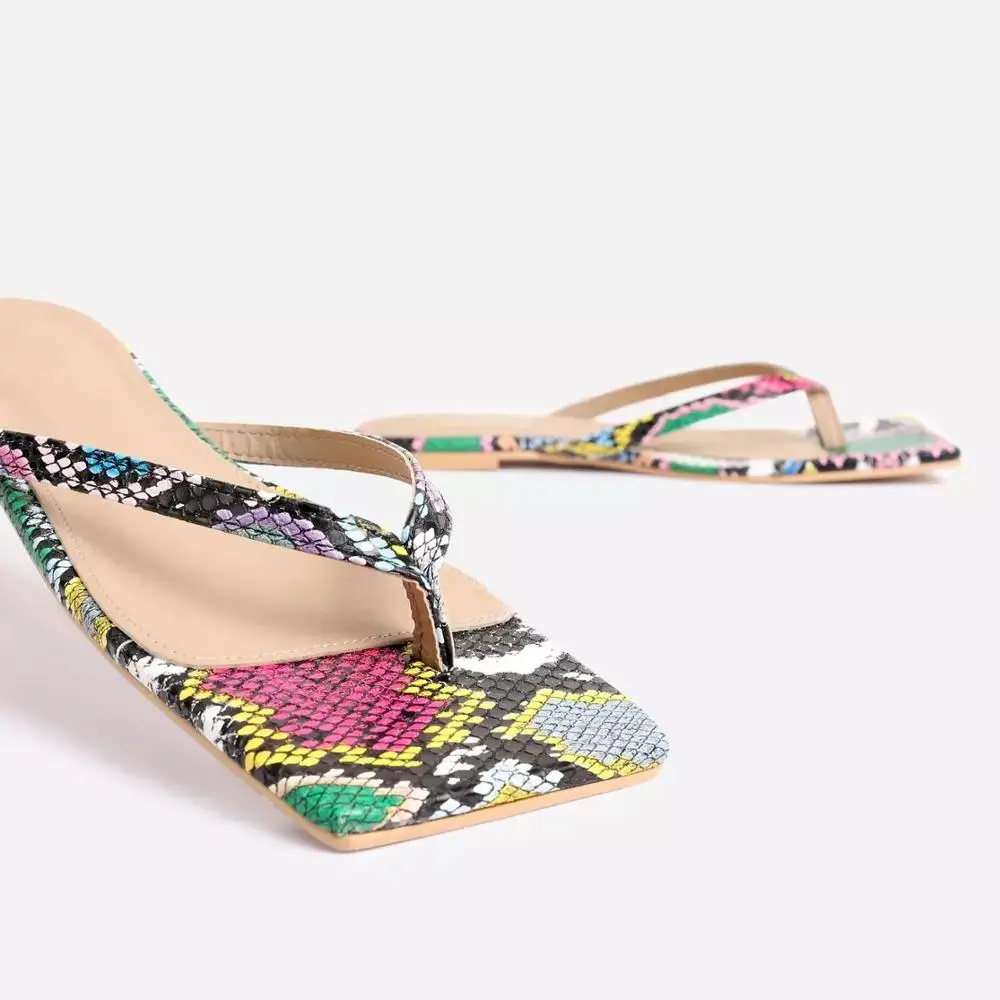 Woman sandals shoes summer flat designer flat sandals flat flip flop sandal