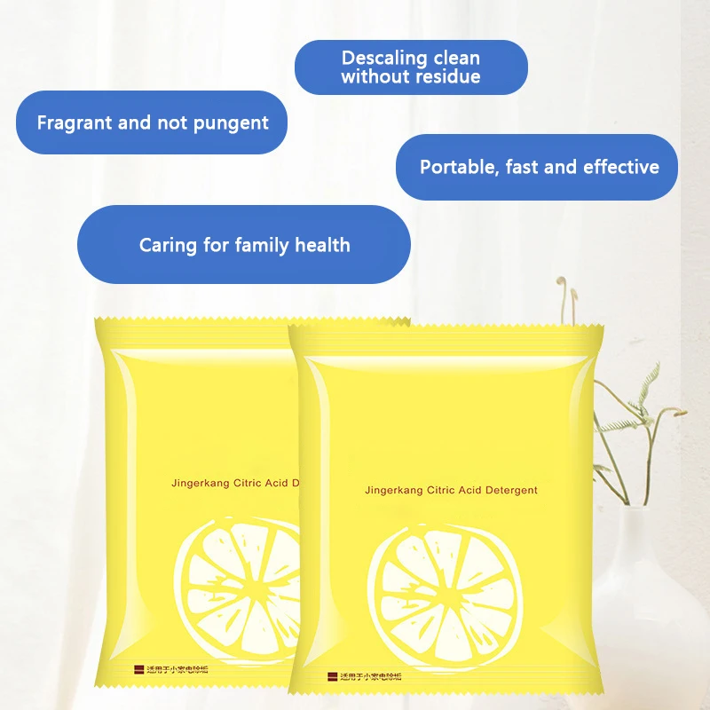 Citric acid descaling agent