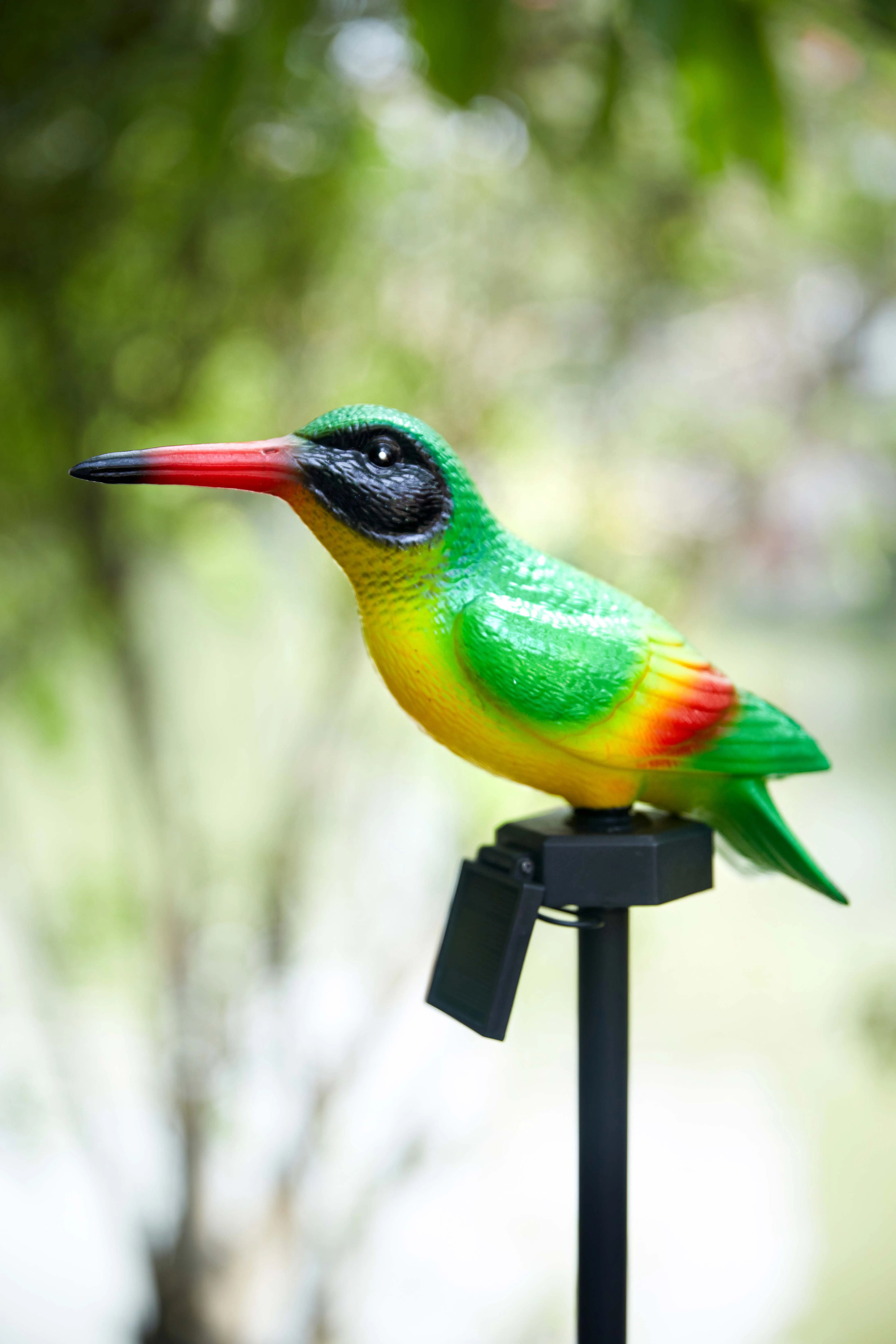 Solar Garden Light Outdoor Parrot LED Owl LED Fairy Light Lawn Lamp Garden Decor Landscape Night Waterproof Animal Shape Lamp