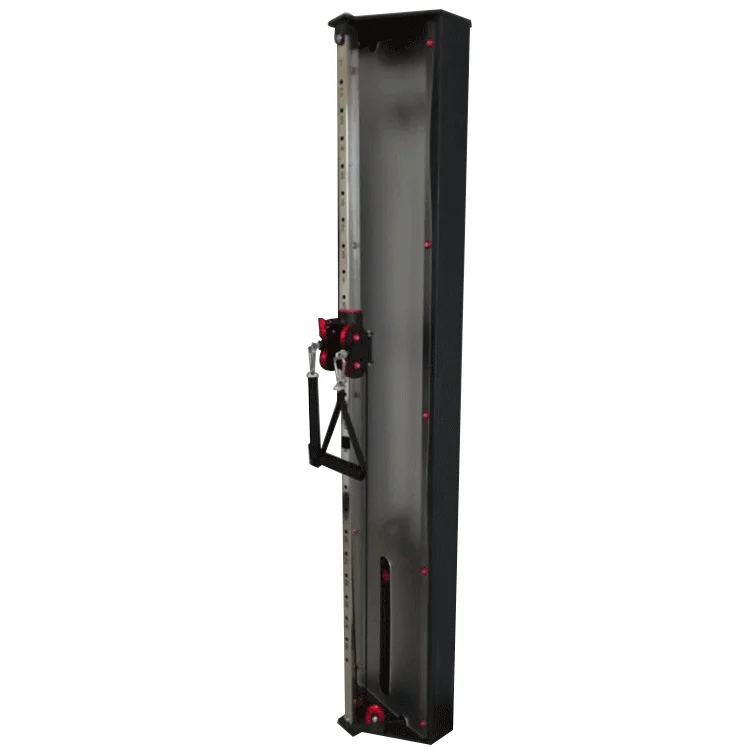 
gym products 2020 at home multi life fitness equipment monorail against the wall crossover cable machine 