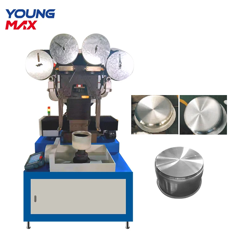 polishing machine belt aluminium pot bottom sanding polish sander polishing machine