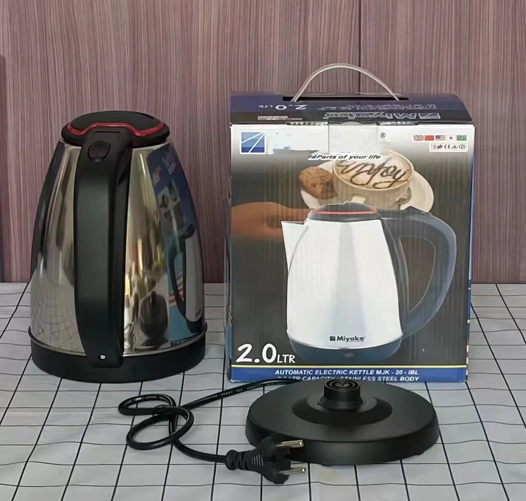 Home Appliances 2000W 2.5L Electric Kettle Household Portable Stainless Steel Electric Kettle