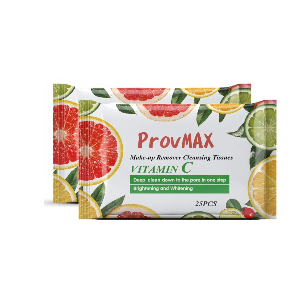 Салфетки для снятия макияжа с логотипом на заказ