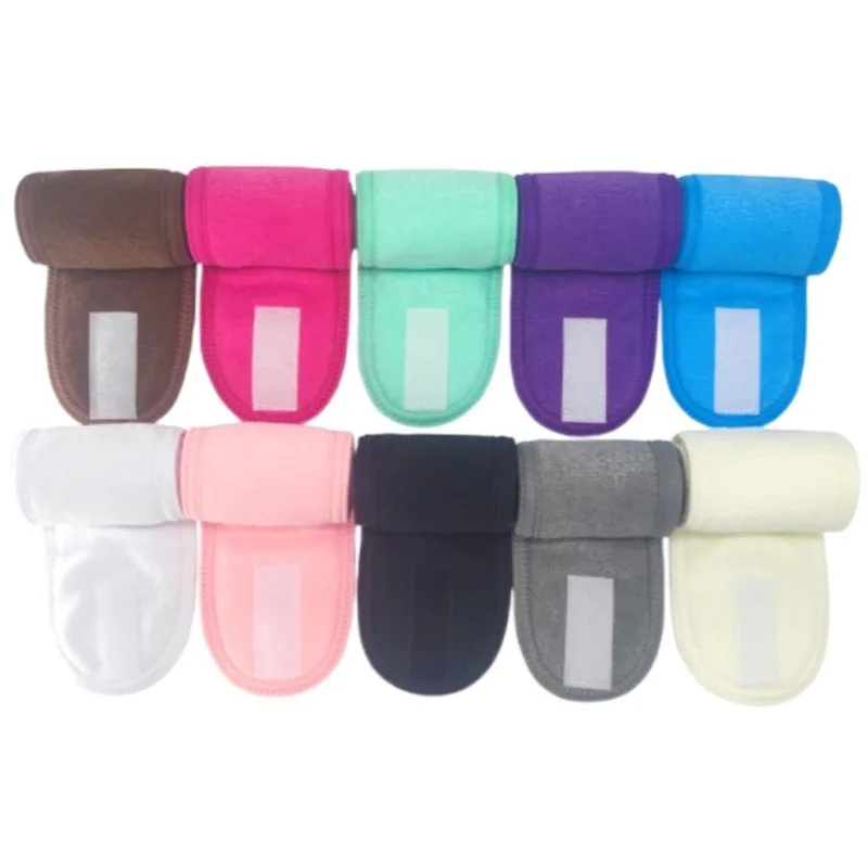 Custom Logo Makeup Hair Bands Stretchy Skincare Women Facial Hairband Towel Spa Headband for Women