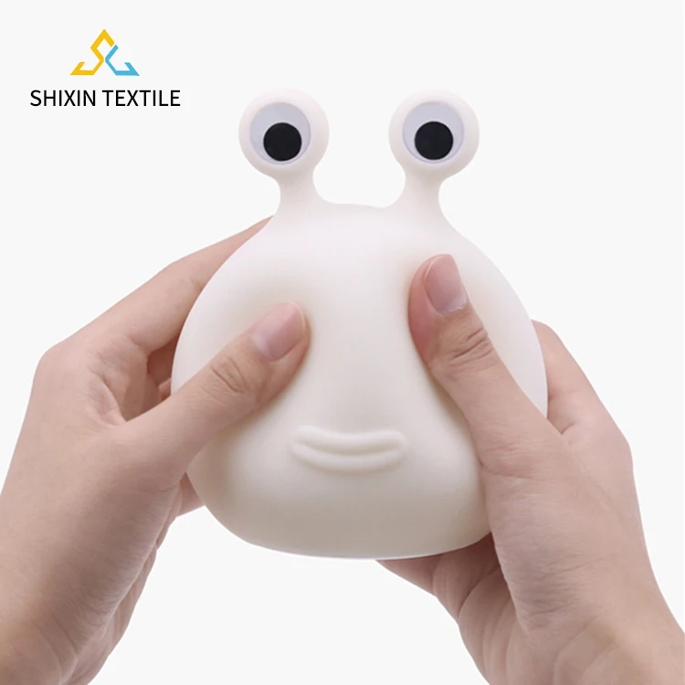 Cute Soft Slug Night Light Silicone Silicone Sluggy Baby Led Lamp Toy Decorative light up Table Slug Lamp