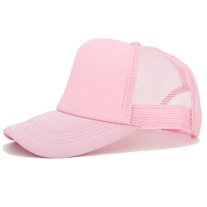 High quality Classic Mesh Adjustable Plain Blank Dad Foam Trucker Cap Hat