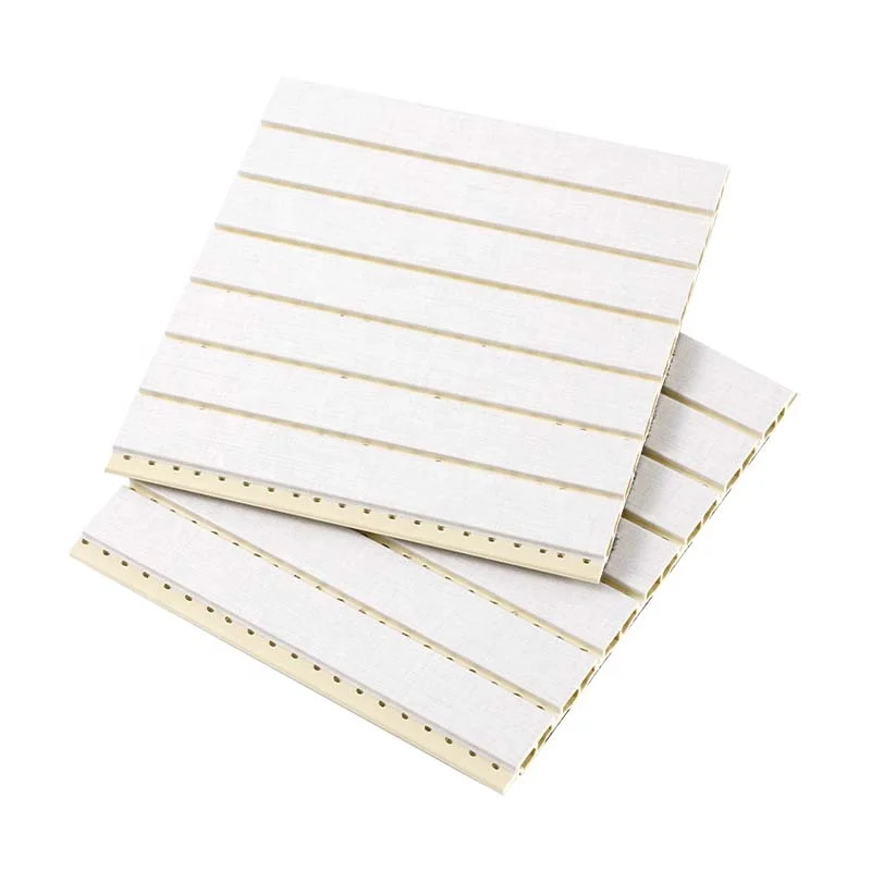 100% Wood Polyester Acoustic Panel For Office Classroom Ktv Hotel Sound Proof